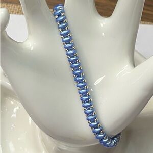 Duo strand bracelet.